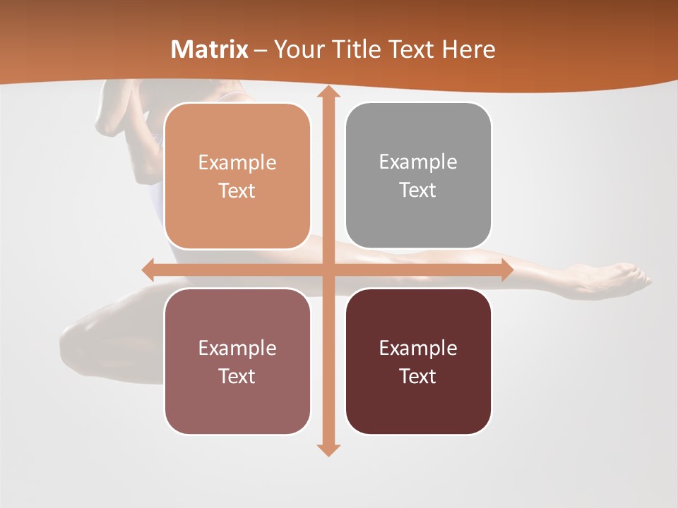 Gymnastic Motion Beautiful PowerPoint Template