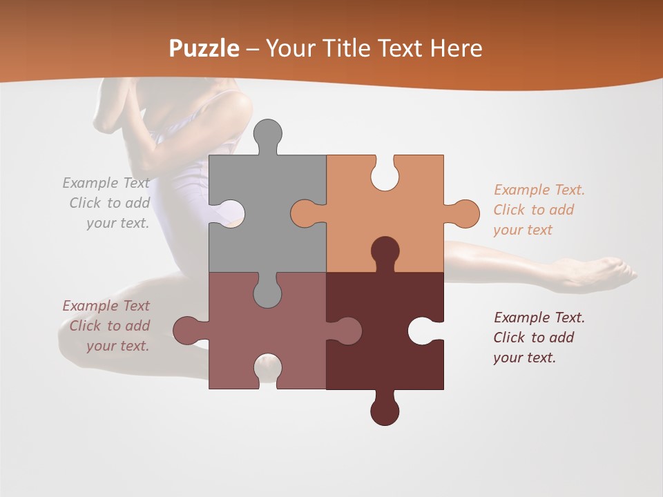 Gymnastic Motion Beautiful PowerPoint Template