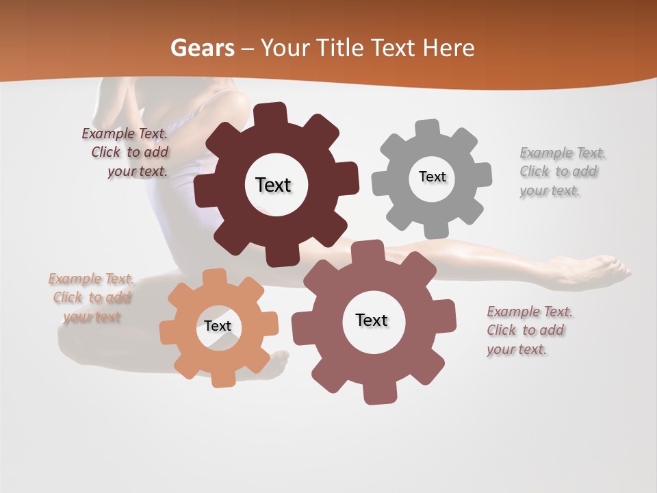 Gymnastic Motion Beautiful PowerPoint Template