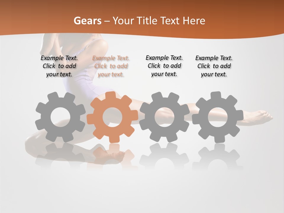 Gymnastic Motion Beautiful PowerPoint Template