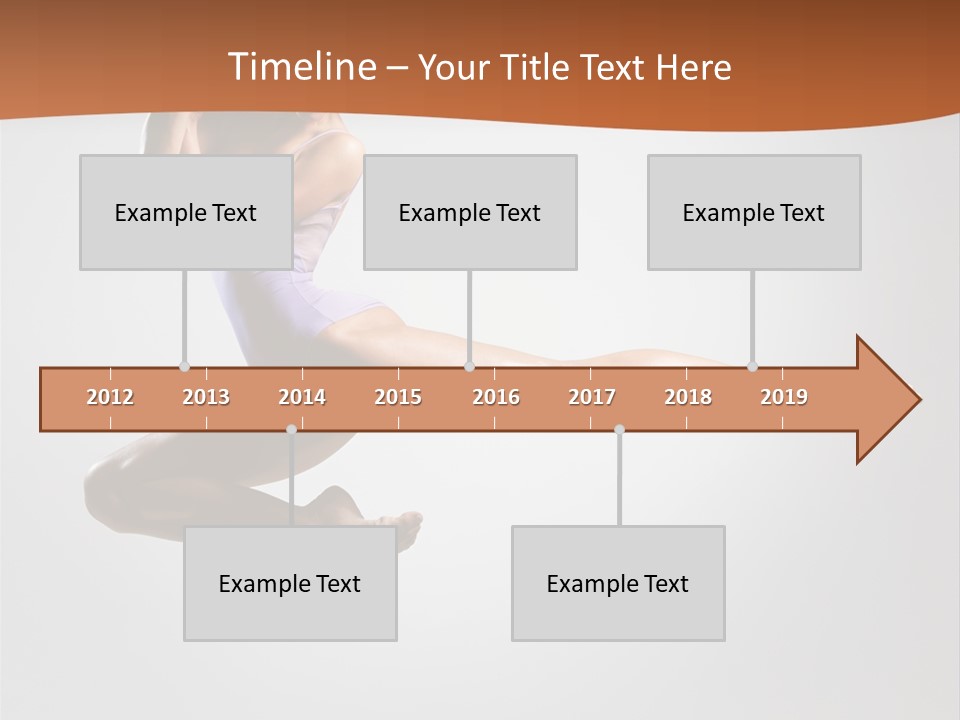 Gymnastic Motion Beautiful PowerPoint Template