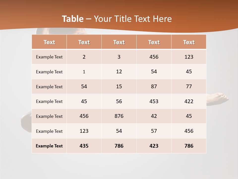Gymnastic Motion Beautiful PowerPoint Template
