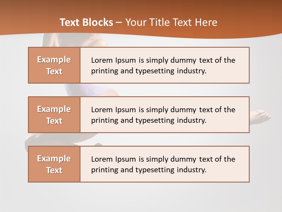 Gymnastic Motion Beautiful PowerPoint Template