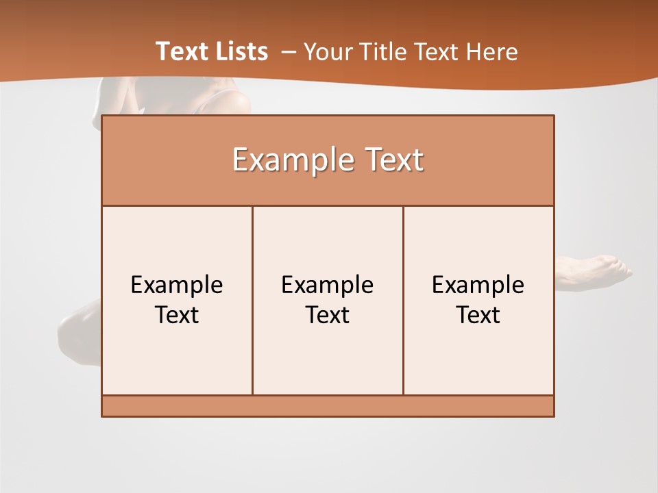 Gymnastic Motion Beautiful PowerPoint Template