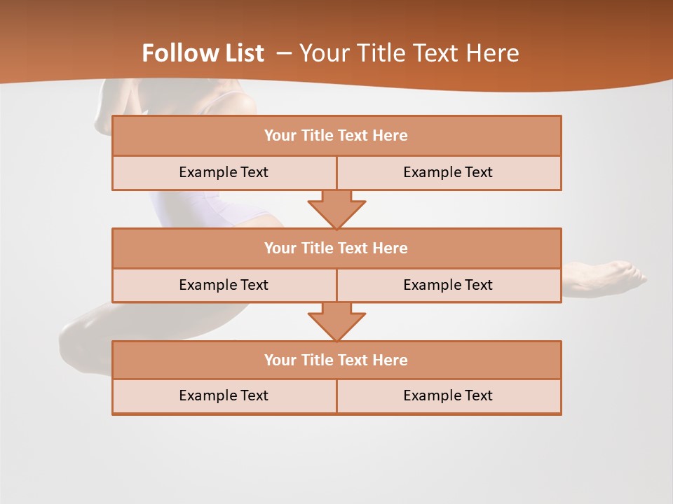Gymnastic Motion Beautiful PowerPoint Template