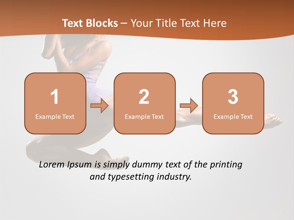 Gymnastic Motion Beautiful PowerPoint Template