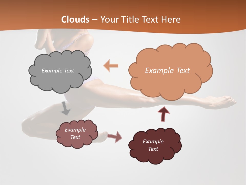 Gymnastic Motion Beautiful PowerPoint Template