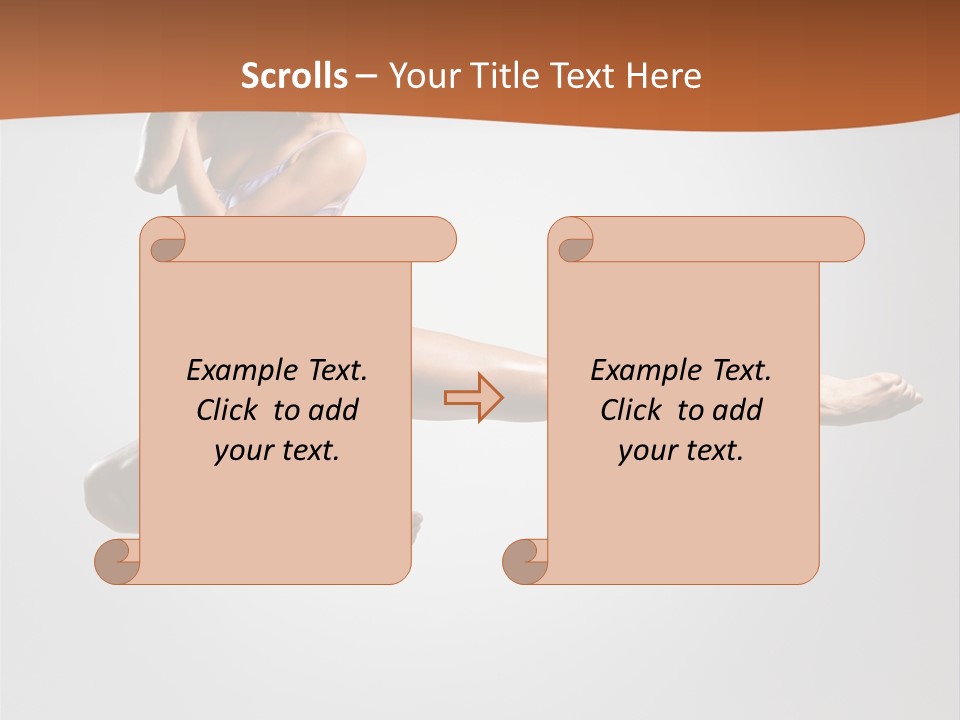 Gymnastic Motion Beautiful PowerPoint Template