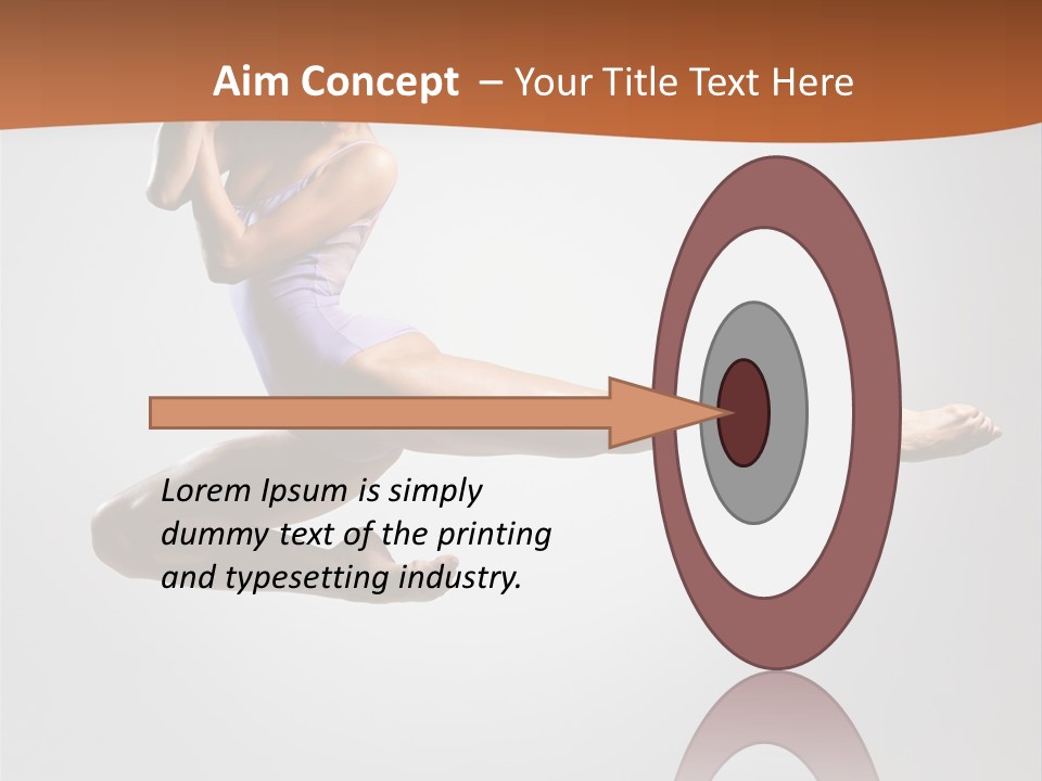 Gymnastic Motion Beautiful PowerPoint Template