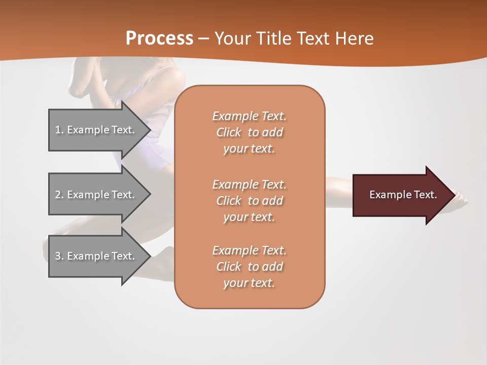 Gymnastic Motion Beautiful PowerPoint Template