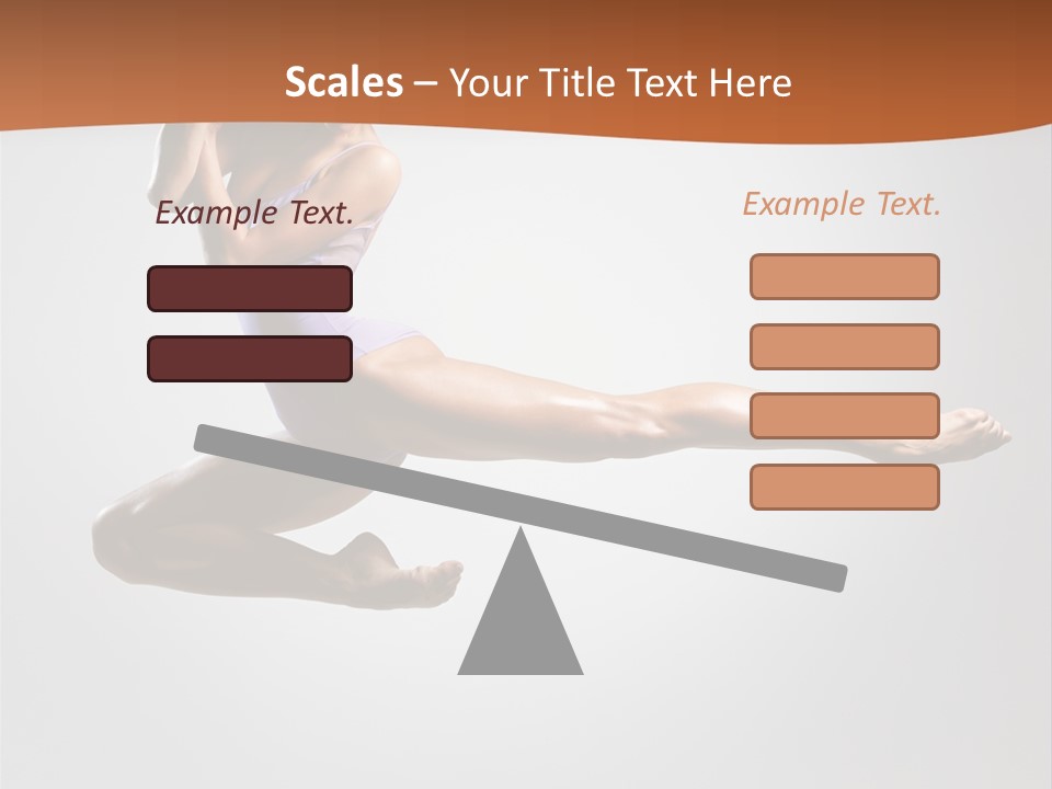 Gymnastic Motion Beautiful PowerPoint Template