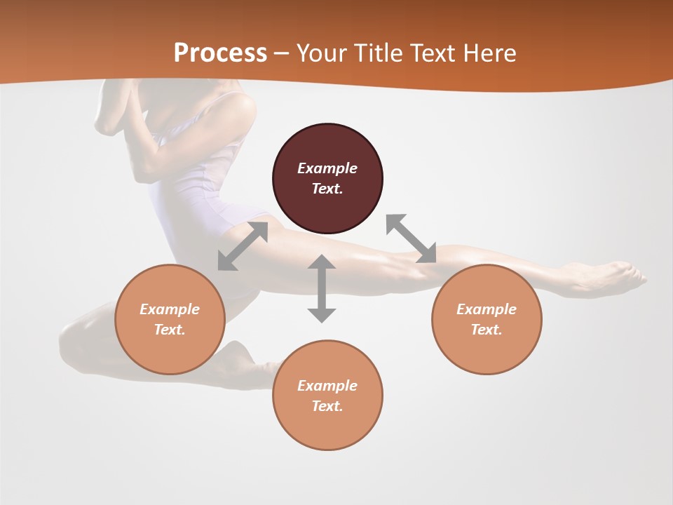 Gymnastic Motion Beautiful PowerPoint Template