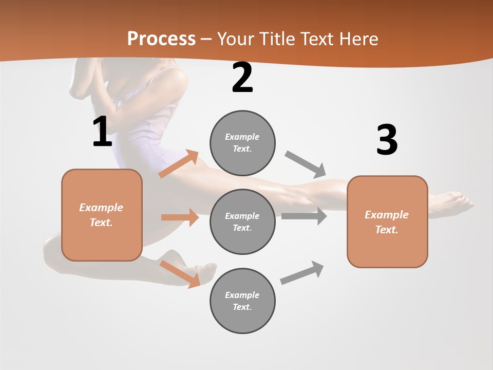 Gymnastic Motion Beautiful PowerPoint Template