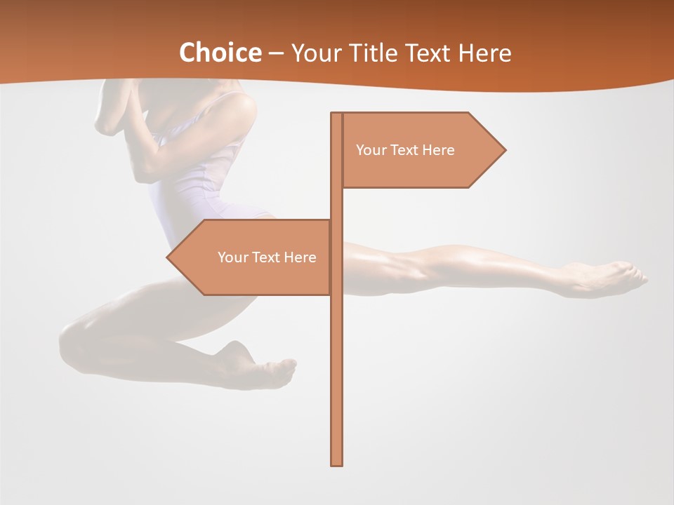 Gymnastic Motion Beautiful PowerPoint Template