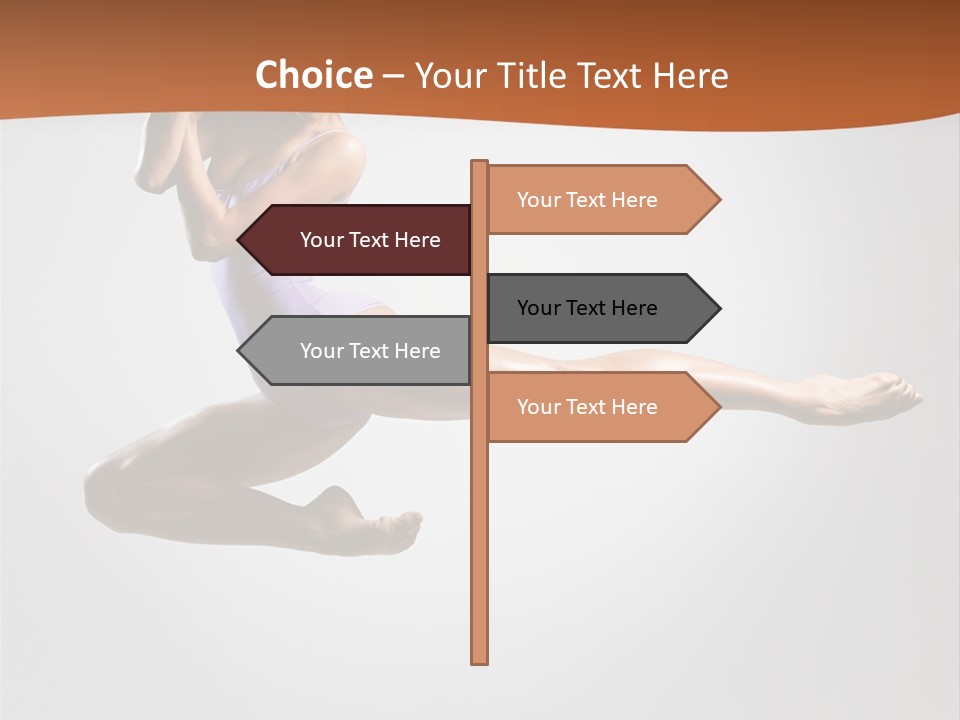 Gymnastic Motion Beautiful PowerPoint Template