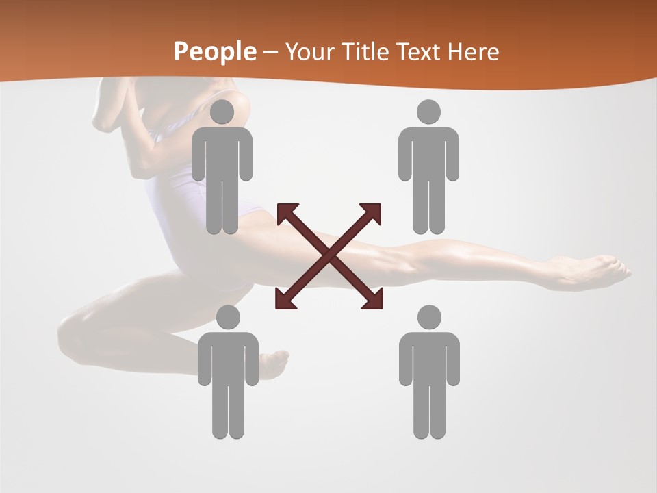 Gymnastic Motion Beautiful PowerPoint Template