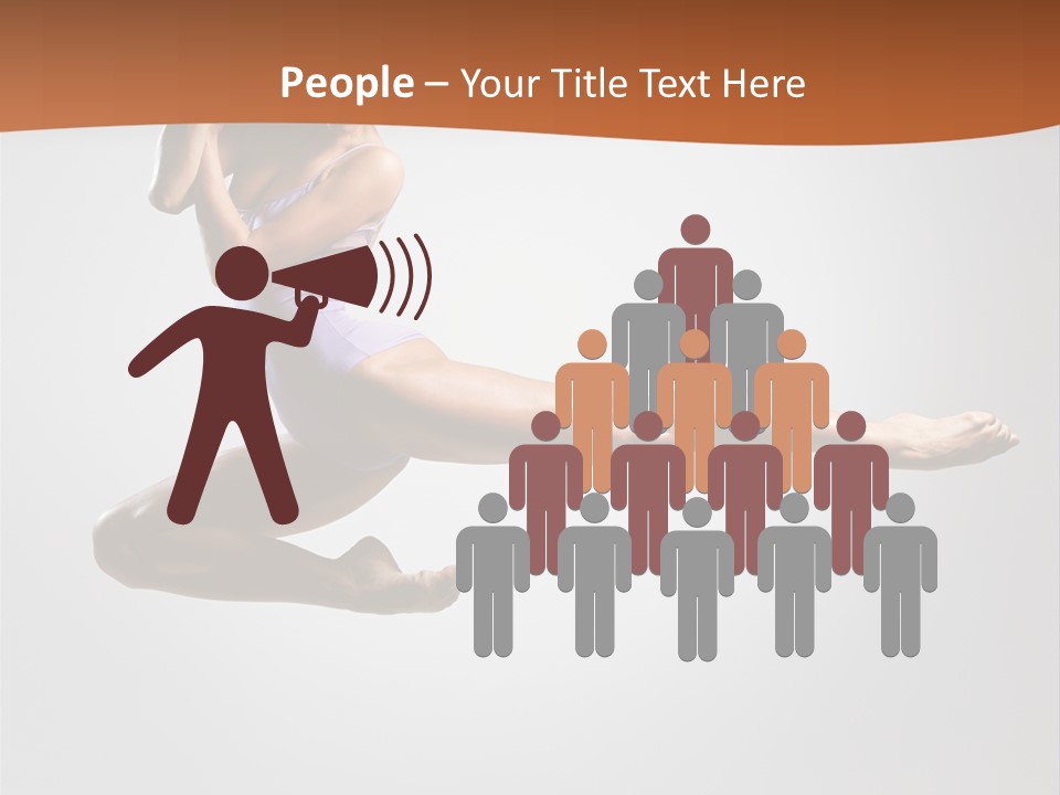 Gymnastic Motion Beautiful PowerPoint Template