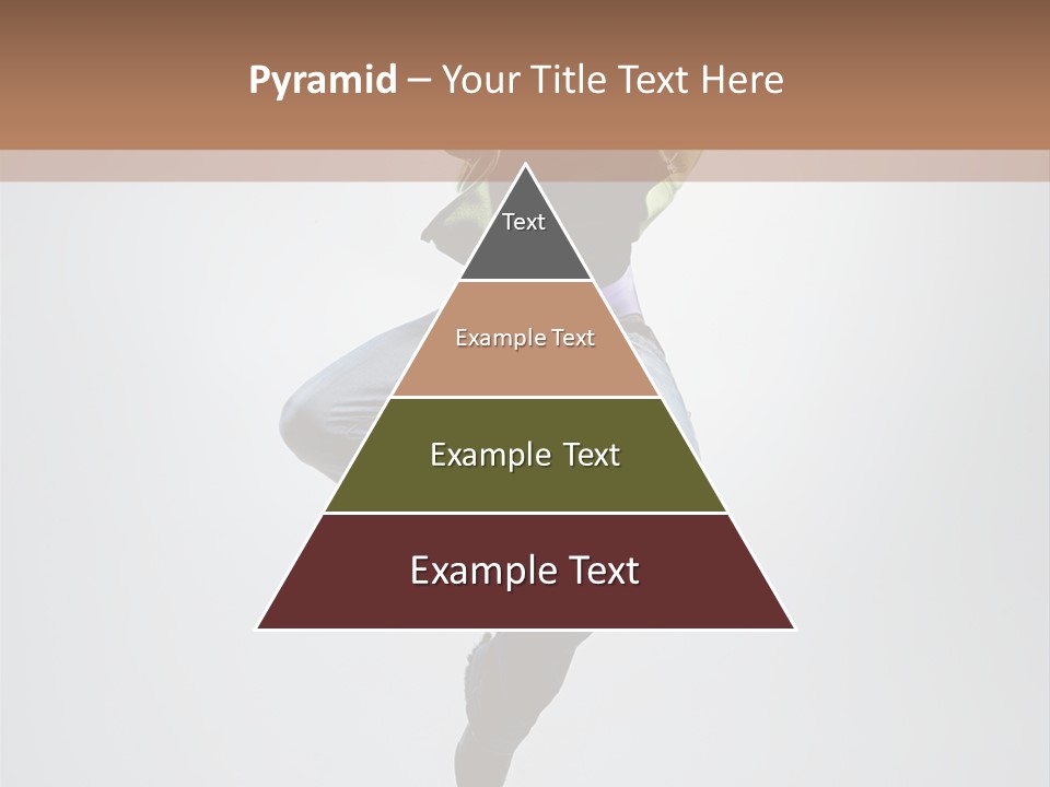 Aerobics Acrobat Pose PowerPoint Template