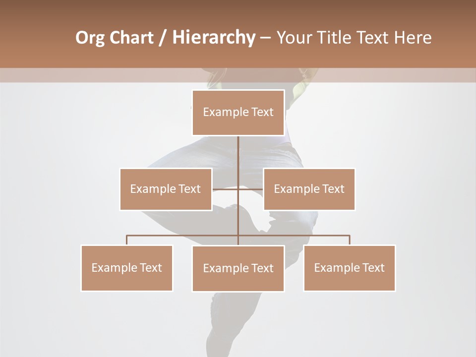 Aerobics Acrobat Pose PowerPoint Template
