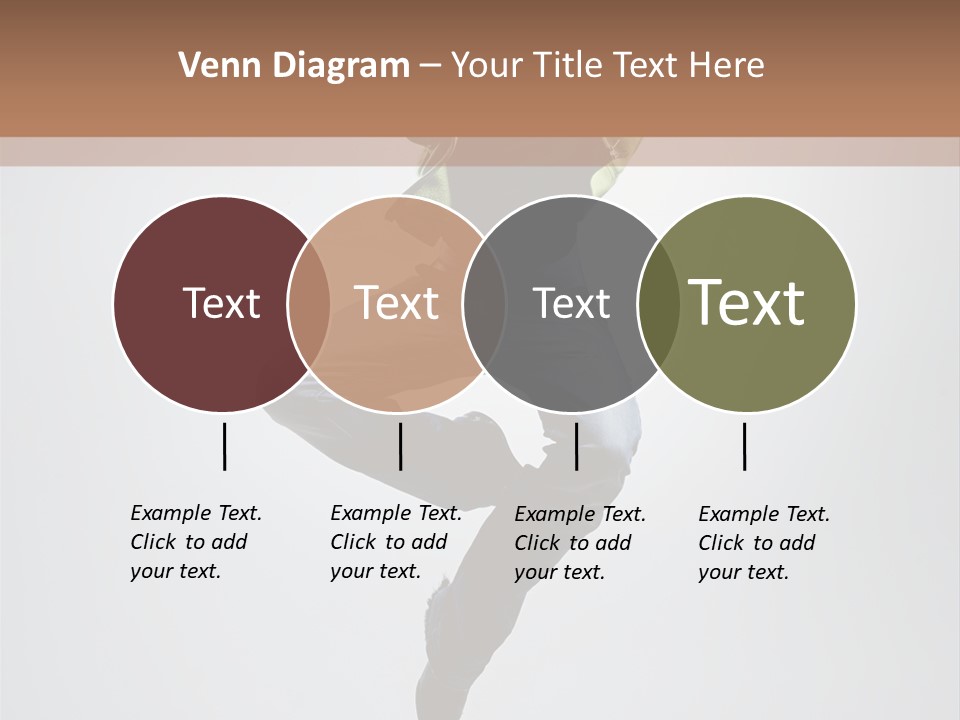 Aerobics Acrobat Pose PowerPoint Template