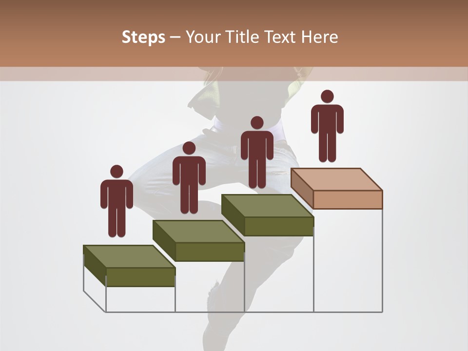 Aerobics Acrobat Pose PowerPoint Template