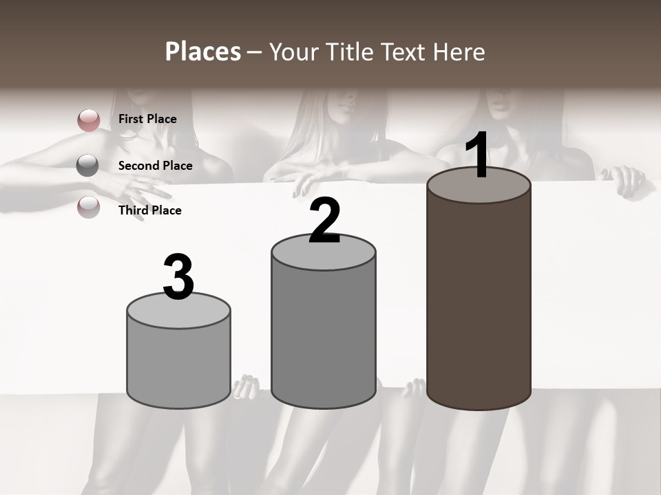 Straight Background  PowerPoint Template