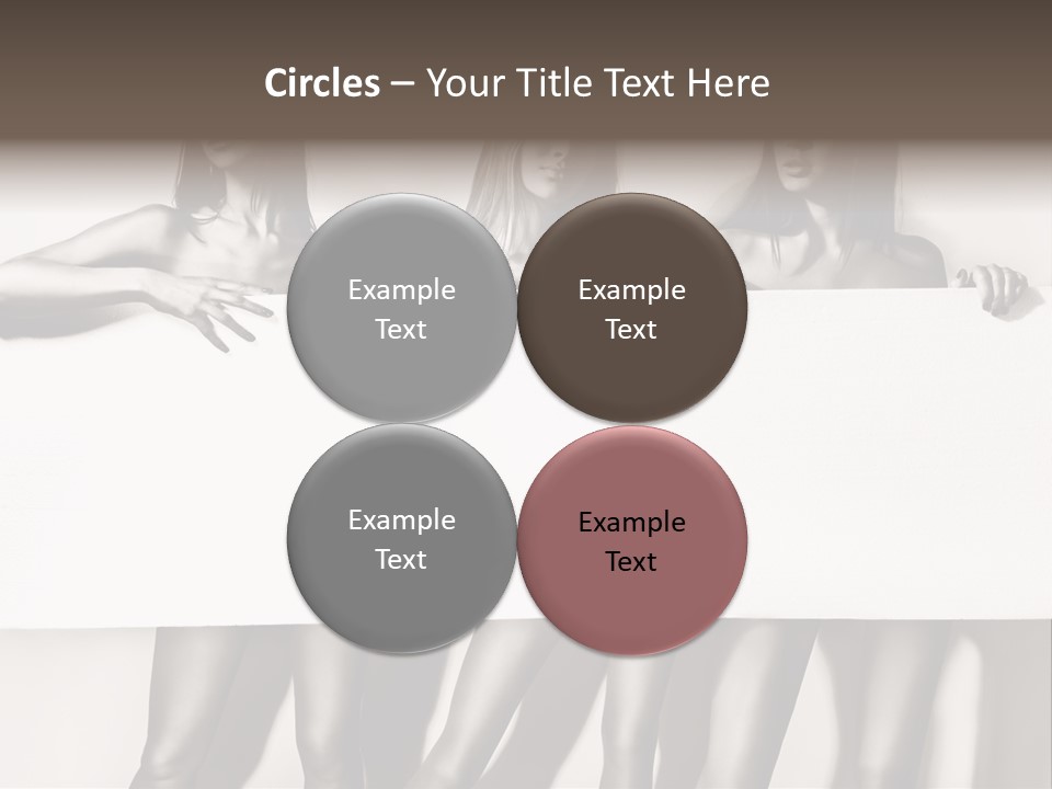 Straight Background  PowerPoint Template