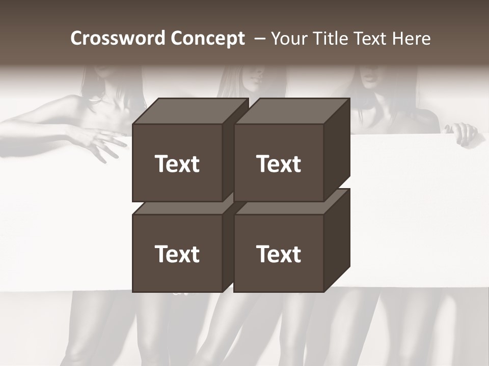 Straight Background  PowerPoint Template