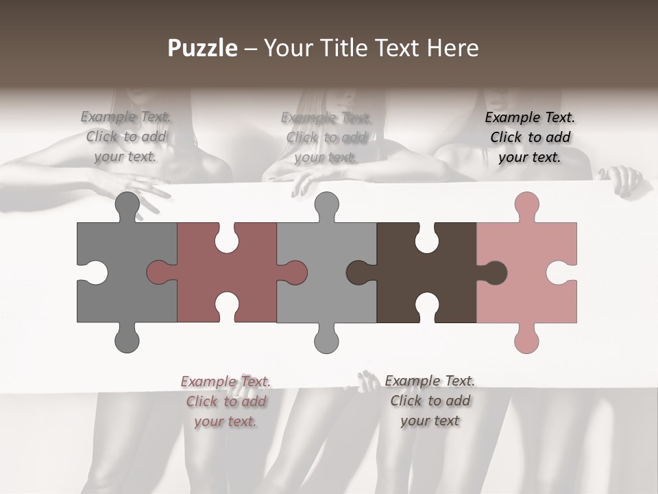 Straight Background  PowerPoint Template