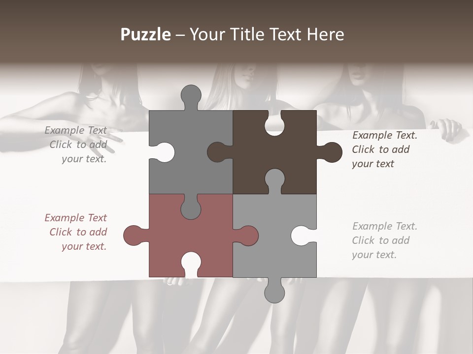 Straight Background  PowerPoint Template