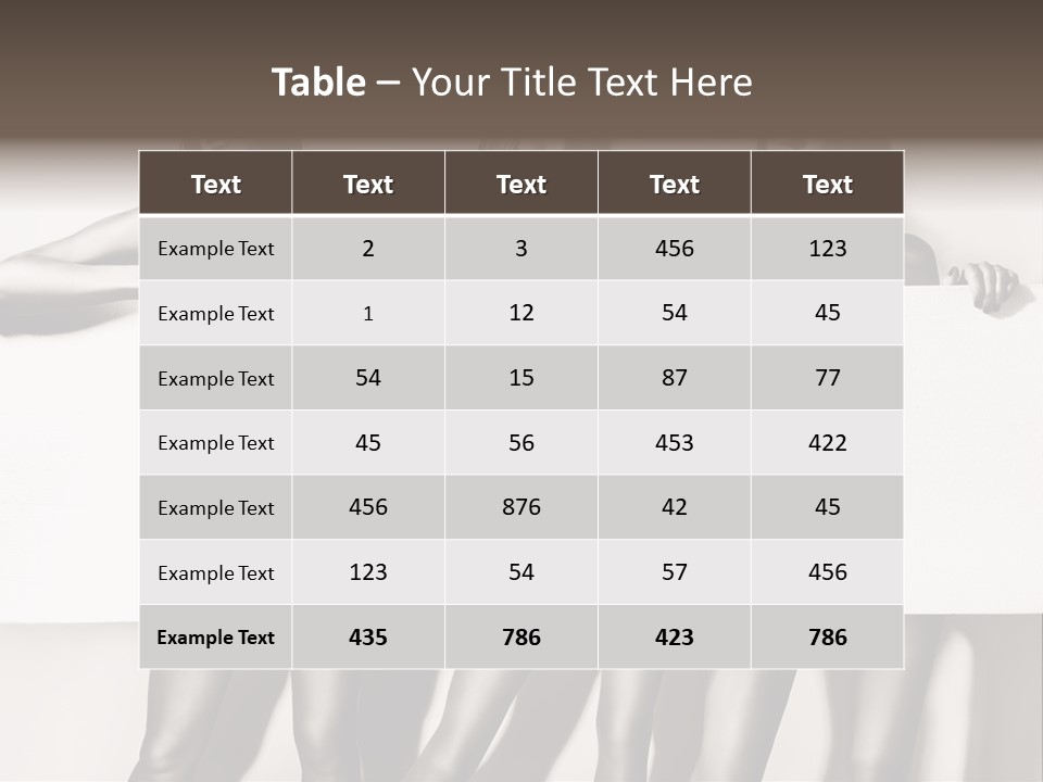 Straight Background  PowerPoint Template