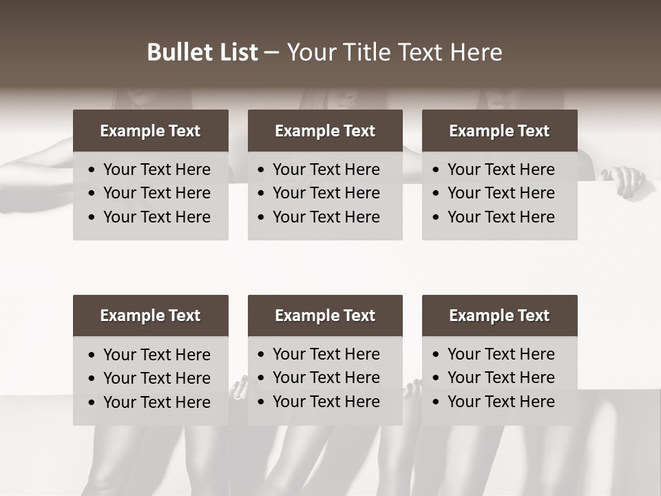 Straight Background  PowerPoint Template