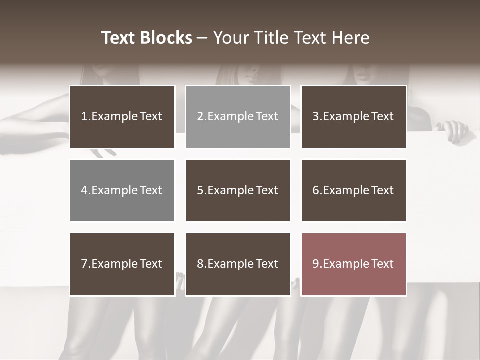 Straight Background  PowerPoint Template