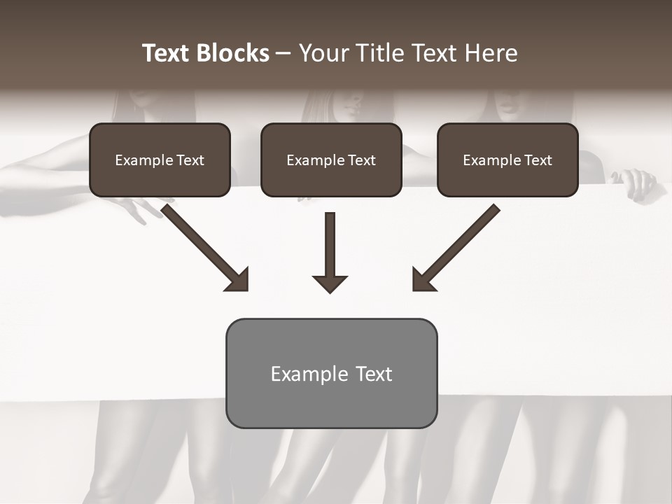 Straight Background  PowerPoint Template