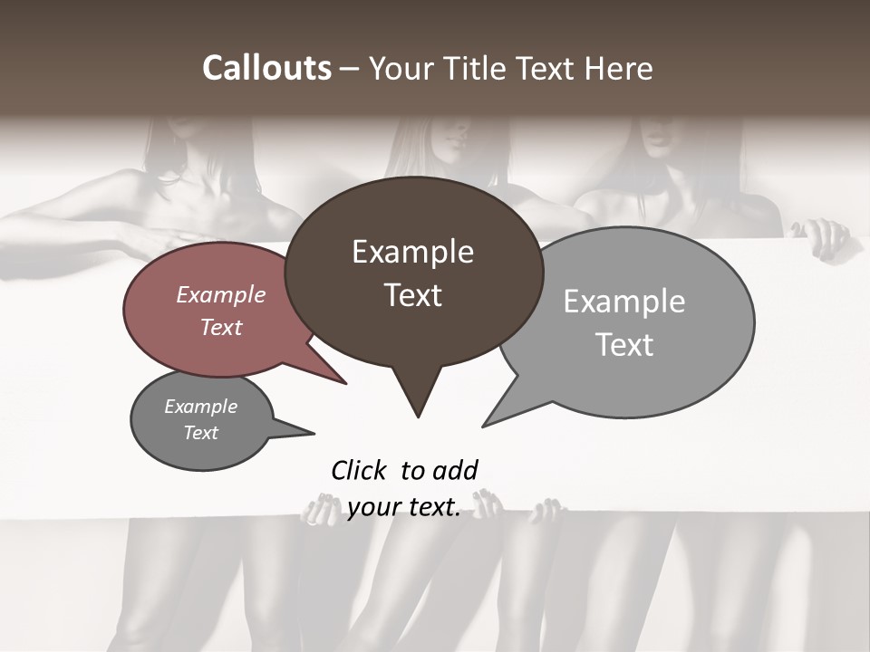 Straight Background  PowerPoint Template