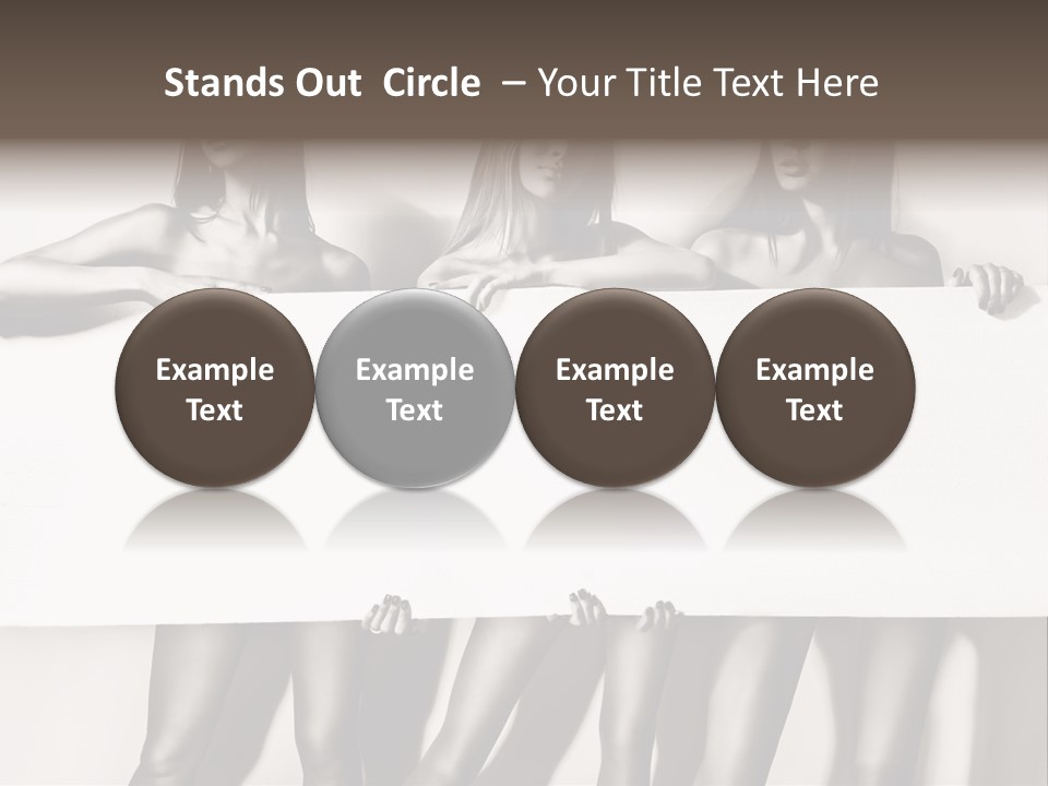 Straight Background  PowerPoint Template