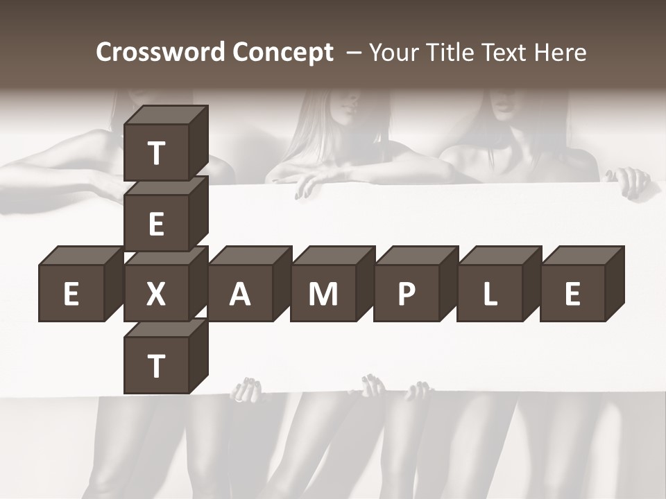 Straight Background  PowerPoint Template