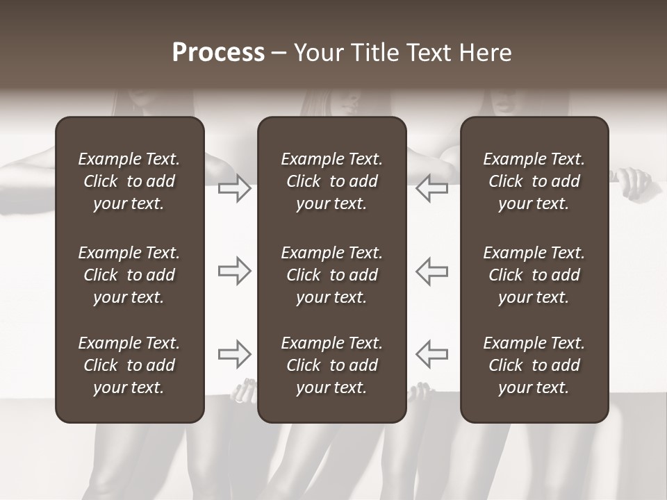 Straight Background  PowerPoint Template