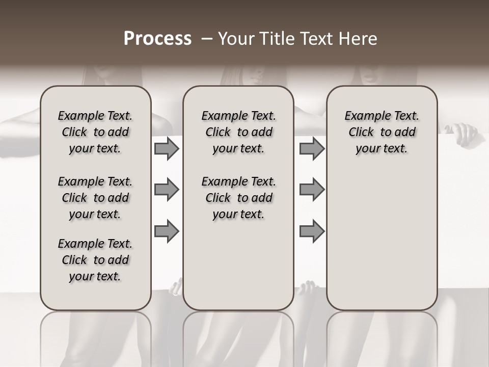 Straight Background  PowerPoint Template