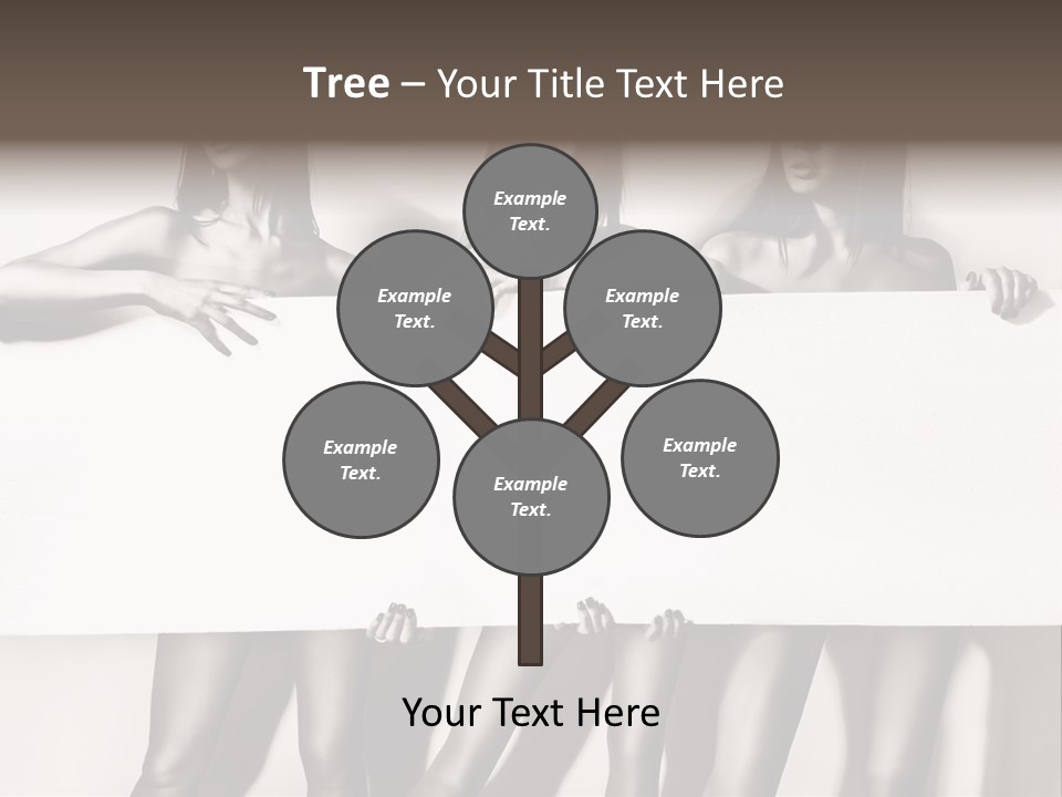 Straight Background  PowerPoint Template