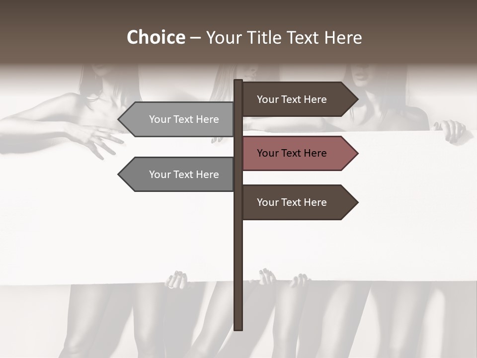 Straight Background  PowerPoint Template