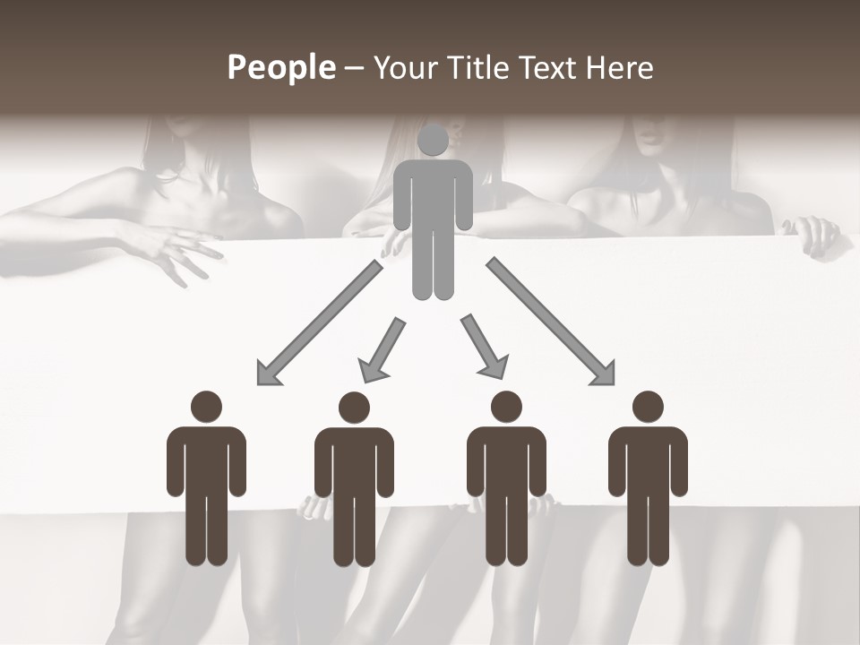 Straight Background  PowerPoint Template