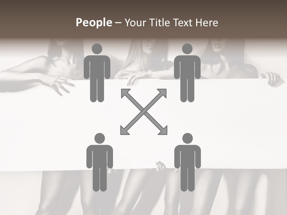 Straight Background  PowerPoint Template