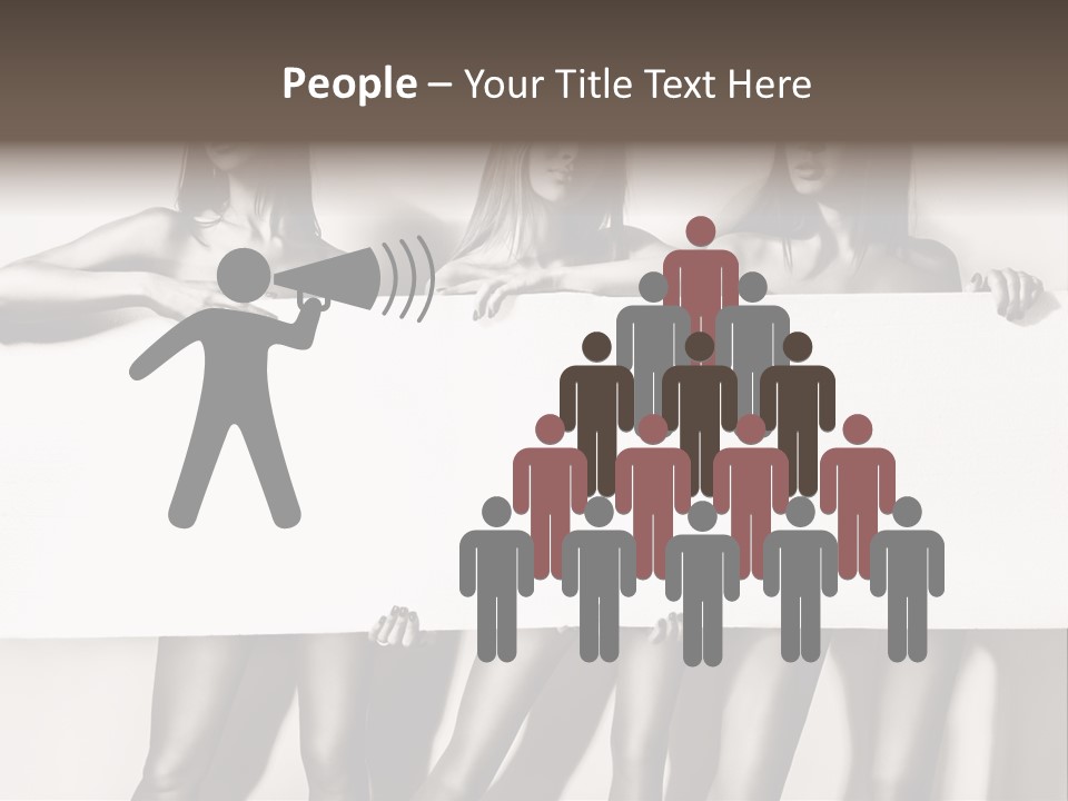 Straight Background  PowerPoint Template