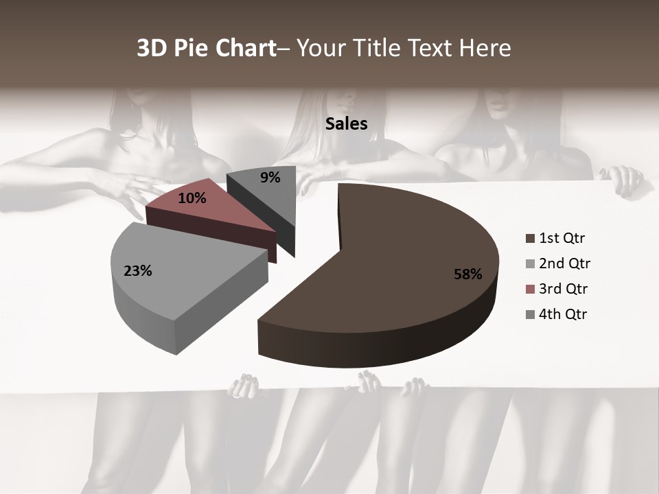 Straight Background  PowerPoint Template