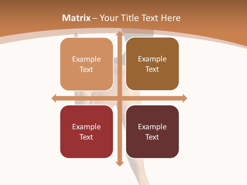 One Elegance Dancer PowerPoint Template