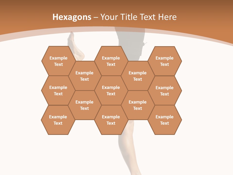 One Elegance Dancer PowerPoint Template