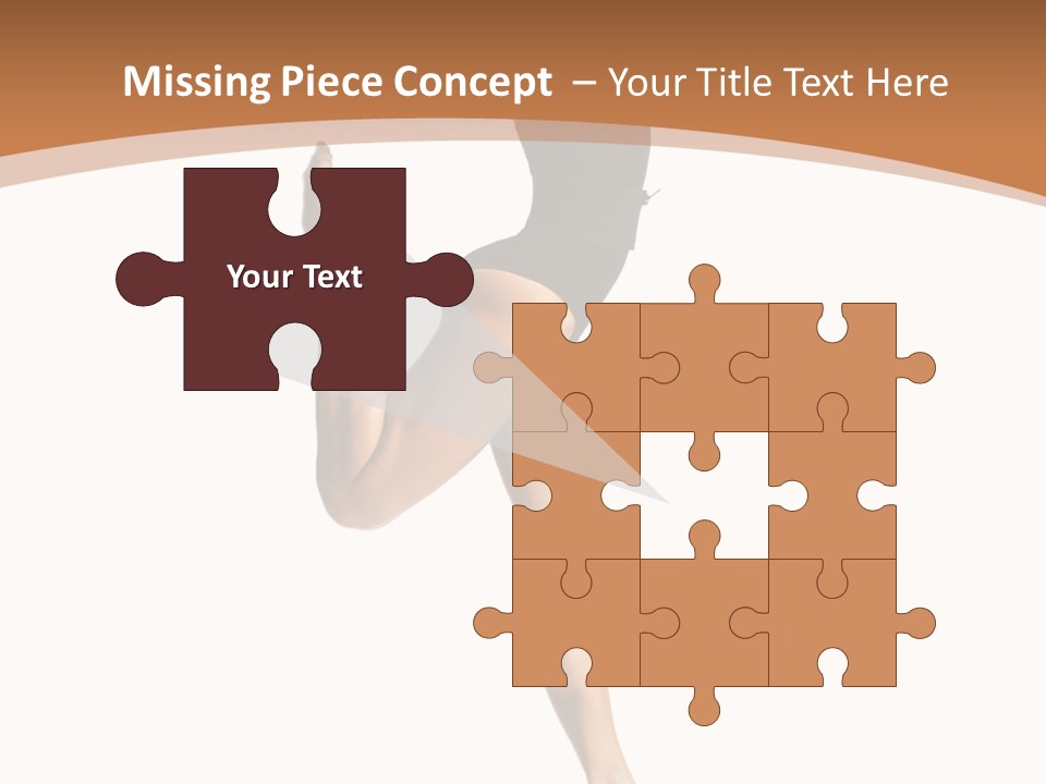 One Elegance Dancer PowerPoint Template