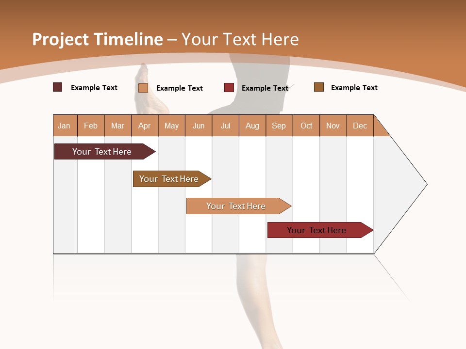 One Elegance Dancer PowerPoint Template
