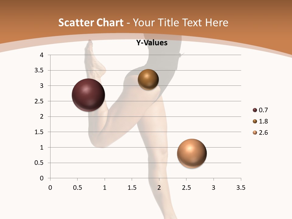 One Elegance Dancer PowerPoint Template